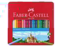Faber-Castell 115824, Beige, Svart, Blå, Guld, Grön, Elfenben, Lila, Magenta, Orange, Rosa, Violett, Vit, Gul, 1 Styck