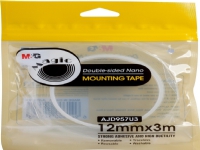 M&amp G Nano Tape dubbelsidig transparent 12mm 3m MG