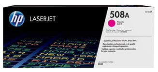 Hewlett Packard – HP Toner/508A Magenta Original LJ Cart (CF363A)