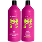 Matrix Keep Me Vivid Colour Protecting Shampoo and Conditioner 1000ml Duo Set for High Maintenance Coloured Hair