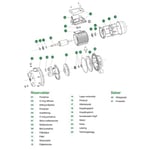 E.M.S Kopplingsplint till Maxi Jet MPI 100