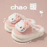 Cartoon Kawaii Sanrios Cinnamoroll Hello Kittys My Melody Plysch Bomullsstrumpor Söta Inomhus Hem Anti-Halk Varma Bomullsstrumpor 38-39 38-39 Hello Kitty