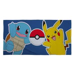 Pokemon Towel 70x140 cm Pikachu & Squirtle