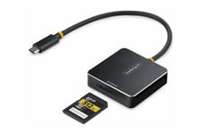 StarTech.com USB-C SD Express Card Reader, USB 10Gbps, Portable Memory Card Reader, USB Type-C to Secure Digital 7.1 Adapter, Works with Any Operating System - kortläsare - USB-C 3.2 Gen 2