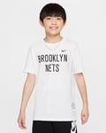 Brooklyn Nets Essential Older Kids' (Boys') Nike NBA T-Shirt
