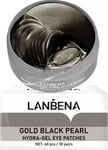 Lanbena Gold Black Pearls Hydrogel Eye Pads 60Pcs.