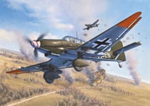 Revell Junkers Ju 87 G/D Tank Buster, Luftfarkostmodell Med Fast Vinge, Monteringssats, 1:72, Junkers Ju 87, Plast, Second World War