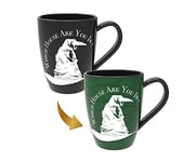 WOW! STUFF Harry Potter Sorting Hat Mug - Slytherin | Heat Reveals Your Hidden Hogwarts House | Pour in Your Hot Drink to See Your House | Official Licensed Mug