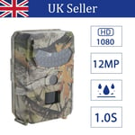 12MP HD 1080P Hunting Trail Camera Nature Wildlife Scouting Cam Night  Vision