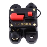 Dpofirs DC 12V Circuit Breaker for Car Marine Boat Bike Stereo Audio Reset Fuse 80-300A Breaker for Large Car Electric Appliance, Protect Electrical Appliances From Excessive Current(300A)