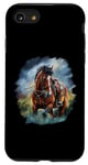Coque pour iPhone SE (2020) / 7 / 8 Chevaux, beau cheval, cheval cool