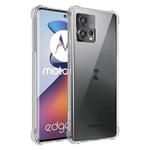 Motorola Moto G54 5G Bumper Extra Stöttåligt Slim Skal Transparent
