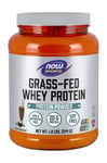 Now Foods - Grass-Fed Whey Protein, Creamy Chocolate - 545 g