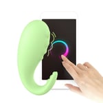 Wireless Smart Phone App Bluetooth Remote Control Green Wearable Panty Vibrator