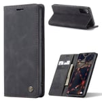 CaseMe Samsung Galaxy S20 FE 5G / S20 FE Vintage fodral - svart Svart