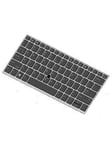 HP I EB 830 G5 Keyboard - BE - Bærbar tastatur - til udskiftning