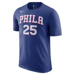Show up ready to root for your favourite player in this Philadelphia 76ers Dri-FIT T-shirt, courtesy of Nike and the NBA. Ben Simmons Men's NBA T-Shirt - Blue