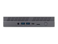 Acer Chromebox CXI5 - Mini PC - 1 x Celeron 7305 / 1.1 GHz - RAM 4 Go - flash - eMMC 32 Go - UHD Graphics - Gigabit Ethernet, IEEE 802.11ax (Wi-Fi 6E) LAN sans fil: - Bluetooth, 802.11a/b/g/n/ac/ax (Wi-Fi 6E) - Chrome OS - moniteur : aucun - gris