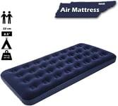Bestway Inflatable Single Air Bed Premium Quality Flocked Blow Up Mattress