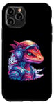 Coque pour iPhone 11 Pro Dragon rétro en armure