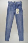 NEW LEVIS MILE HIGH SUPER SKINNY stretch JEANS W26 L30 SIZE 8 women ladies RISE