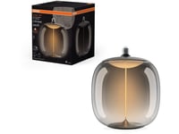 Ledvance Osram Vintage 1906 Led Oval Glödtråd Magnetisk Rökfärgad 400Lm 12W/818 (35W) Ø250mm E27 Dimbar
