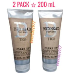 Tigi Bed Head For Men Clean Up Peppermint Conditioner 200 mL , 2 PACK