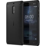 Official Nokia 6 Rugerised Protective Shell Case Black CC-501