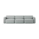 Massproductions Patch 3-sits soffa Linara 253 Swedish Grey