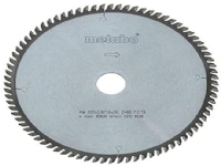 Metabo 628087000, Aluminium, Bronse, Sponplate, Laminat, MDF, Plast, Tre, 25 cm, 3 cm, Tungsten Carbide Tipped (TCT), 1,8 mm, 6100 RPM