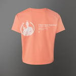 Star Wars Princess Leia Women's Cropped T-Shirt - Coral - S - Coral