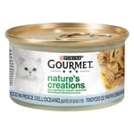 Ekonomipack: Gourmet Nature's Creations 24 x 85 g - Havsfisk med spenat