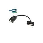 Cable USB Samsung Galaxy Tab 2 Noir USB OTG Cable