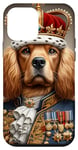 iPhone 12 mini Royal Dog Portrait Royalty Cocker Spaniel Case