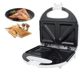 NEW SANDWICH MAKER NON STICK FOOD WARM KITCHEN TWO SLICE SANDWICH TOASTER