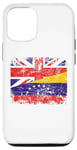 iPhone 14 Pro United Kingdom UK Venezuela Flags | Venezuelan British Roots Case