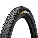 Continental Cross-King (X-King) Rigid MTB Tyre - 27.5" Black / 2.2" Rigid/Wired