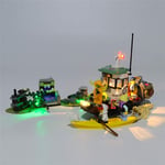 FADF LED Light Set Nice Add-on for Lego Hidden Side Wrecked Shrimp Boat, Light Kit Compatible with Lego 70419 (Lego Model NOT Included)