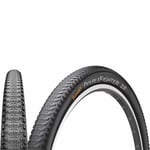 1 x Continental DOUBLE FIGHTER III 29 x 2.0" MTB Slick Fast Road Bike Tyre Black