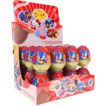 Dolci Preziosi Chokladägg Överraskning Sonic 24-pack | 24 x 60 g
