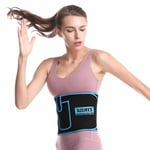 Waist Support Belt With Pocket Thermal Sweating Lumbar Warmer Bl M