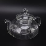 680ml Glass Teapot With Filter Heat Resistance Transparent Tea Kettle For Leaf
