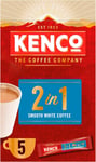 Kenco 2 in 1 Smooth White Instant Coffee Sachets 5x14g (Pack of 7