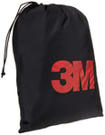 3M 17338 Reusable Nylon Respirator Storage Bag FF-400-25, Black