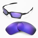 New Walleva Polarized Purple Replacement Lenses For Oakley X-Squared Sunglasses