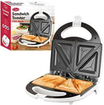 Non Stick Sandwich Maker Deep Fill 2 Slice Fixed Plates Professional Sandwich Toaster Power 750W