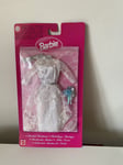 Barbie Bridal Fashions Pink & White Wedding Dress Sealed Mattel 1998 Vintage New