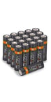 Rechargeable AA Batteries (1000mAh) - 20 Pack