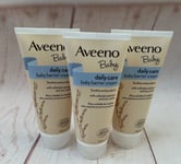 Aveeno Baby Daily care baby barrier cream, soothes & protects 3 x 100ml