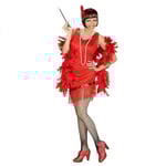 W WIDMANN MILANO Party Fashion - Costume de charleston, robe, tenue des années 20, costumes de carnaval